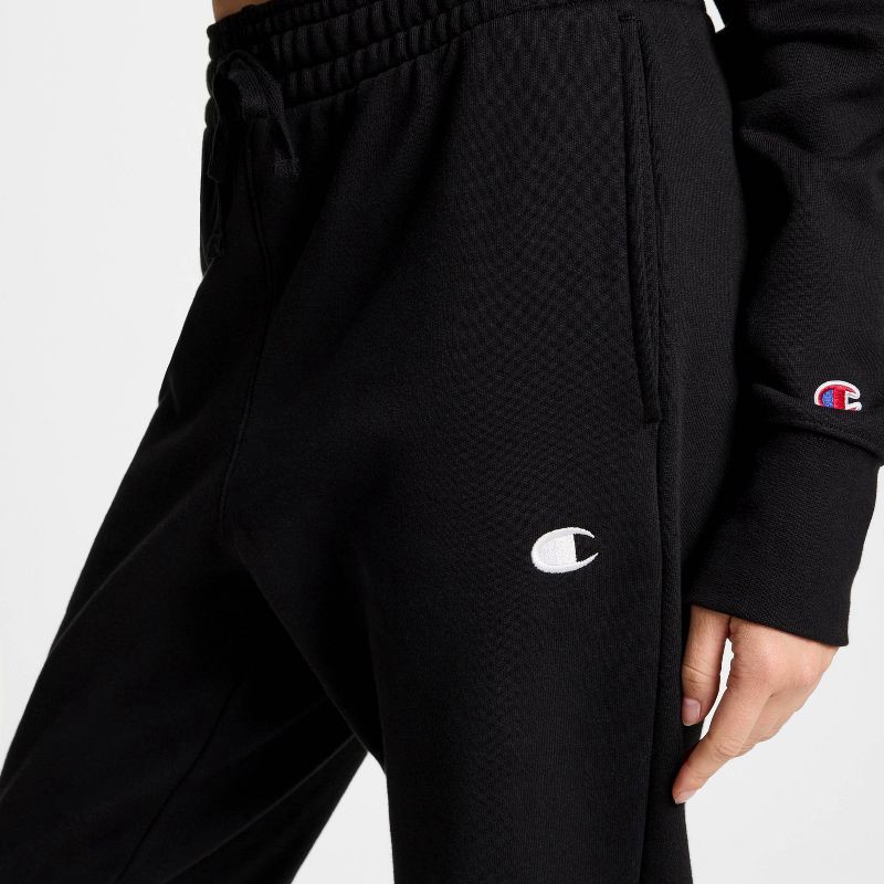 slide 8 of 13, Champion Adult Sizing Iconic Sweatpants - Black XL, 1 ct