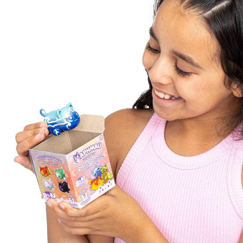 slide 2 of 8, Aphmau Mystery MeeMeows Figures in PDQ Elemental series 7, 1 ct