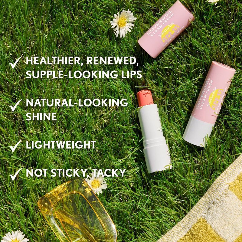 slide 7 of 8, COVERGIRL Clean Fresh Tinted Lip Balm SPF - You Make Me Blush - 0.14oz, 0.14 oz