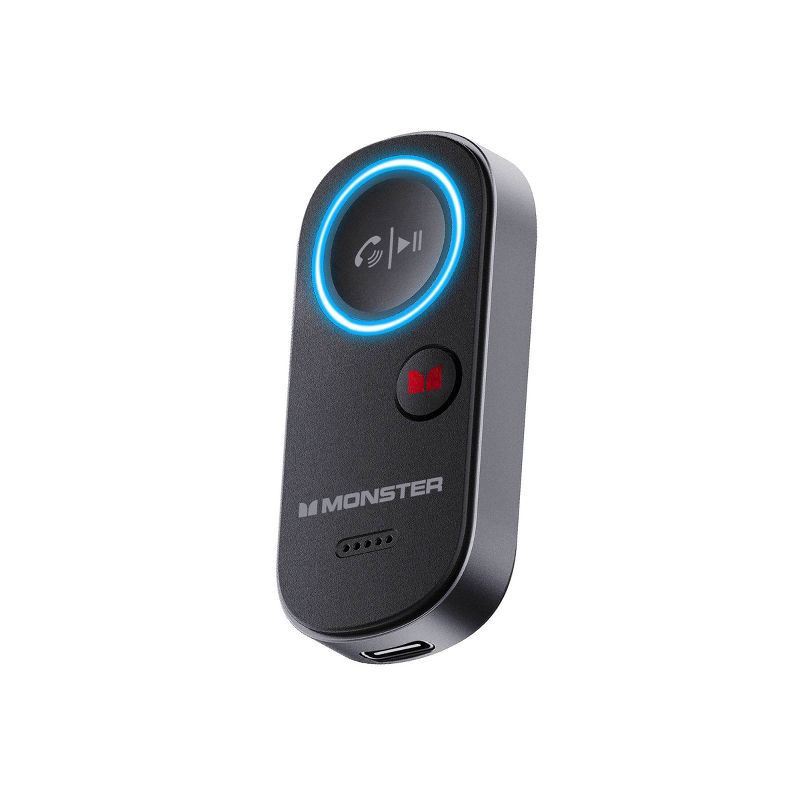 slide 2 of 6, Monster Rechargeable Bluetooth Transmitter and Receiver, 1 ct