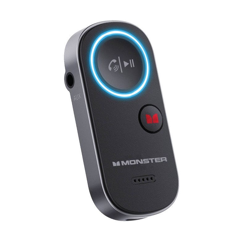 slide 3 of 6, Monster Rechargeable Bluetooth Transmitter and Receiver, 1 ct