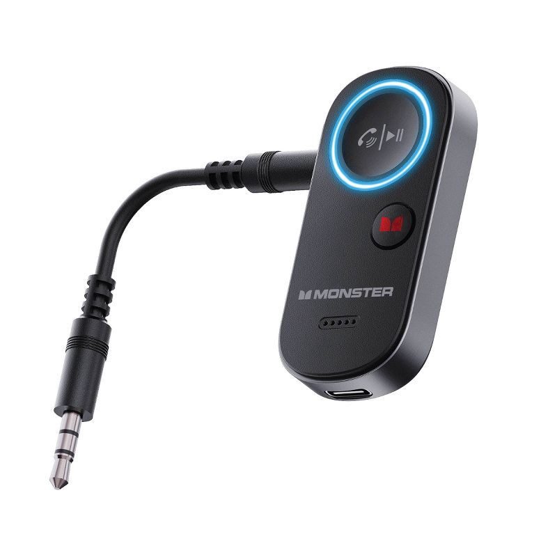 slide 4 of 6, Monster Rechargeable Bluetooth Transmitter and Receiver, 1 ct