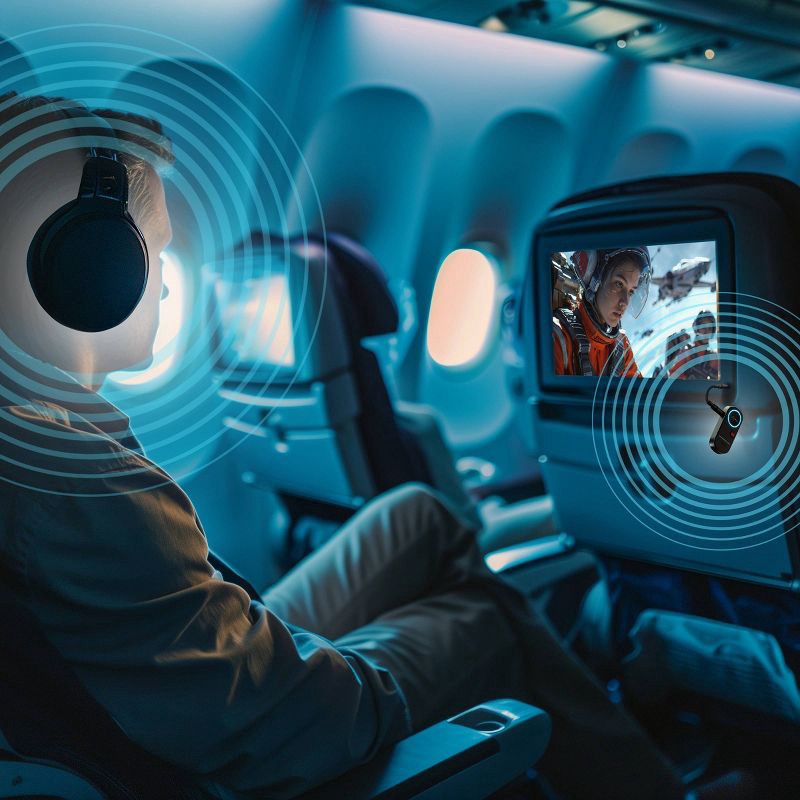 slide 5 of 6, Monster Rechargeable Bluetooth Transmitter and Receiver, 1 ct