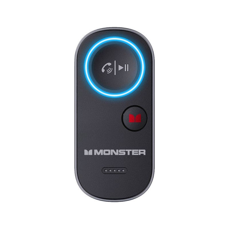 slide 1 of 6, Monster Rechargeable Bluetooth Transmitter and Receiver, 1 ct