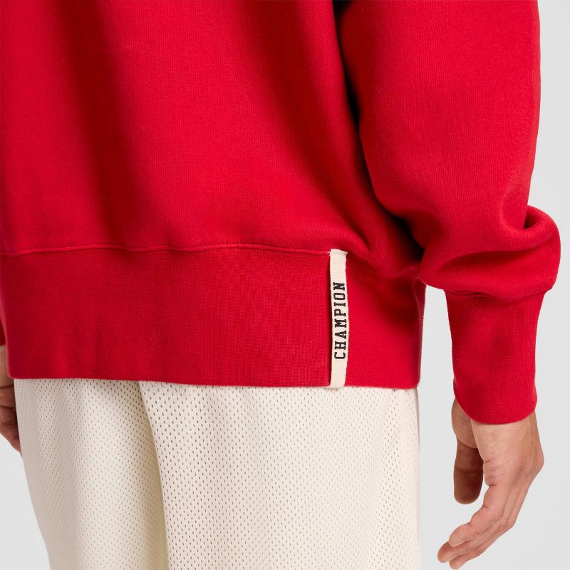 slide 4 of 8, Champion Men's Double Ribbed Sweatshirt - Lava Falls L, 1 ct