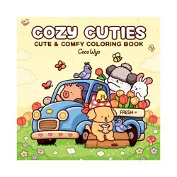 Random House Cozy Cuties - (Cozy Spaces Coloring) by Coco Wyo (Paperback)