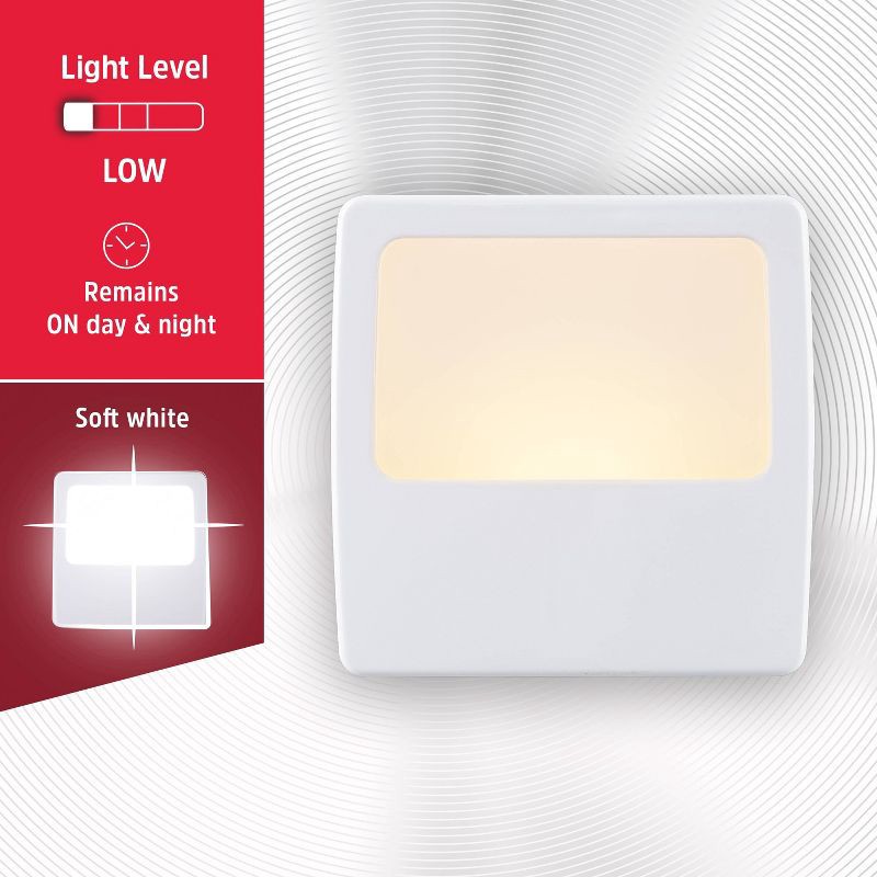 slide 2 of 8, Energizer 2pk LED Continuous On Nightlights, 2 ct