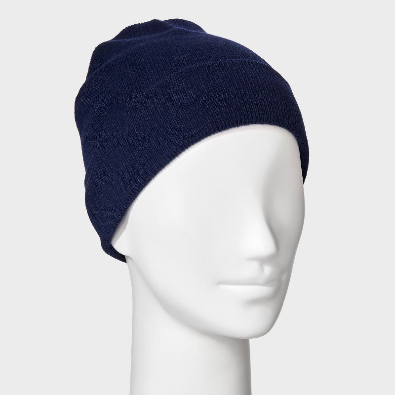 slide 2 of 4, Essential Beanie Hat - Wild Fable™ Navy Blue, 1 ct