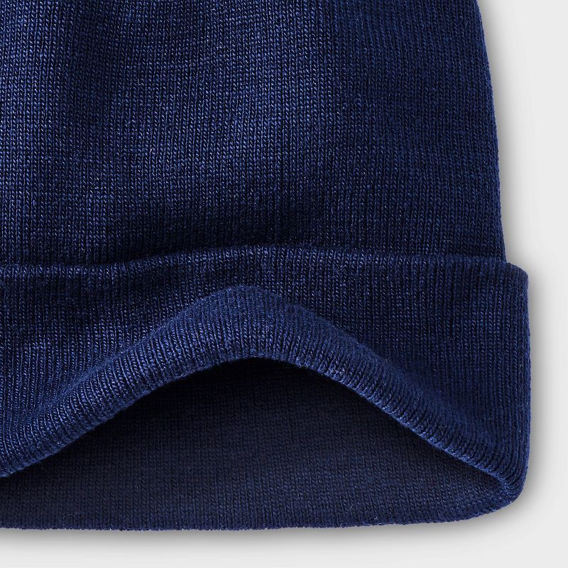 slide 4 of 4, Essential Beanie Hat - Wild Fable™ Navy Blue, 1 ct