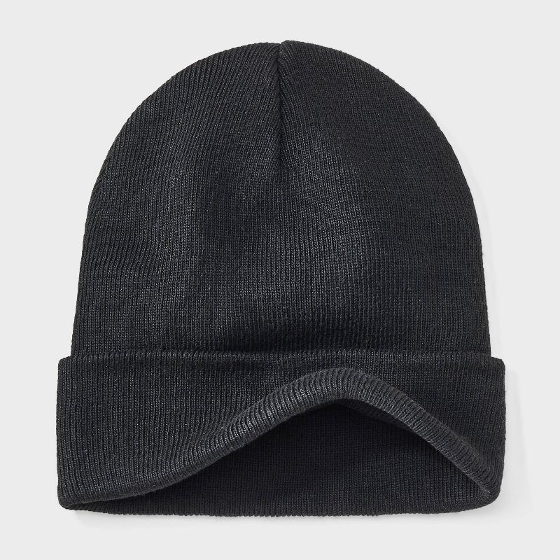 slide 3 of 4, Essential Beanie Hat - Wild Fable™ Black, 1 ct