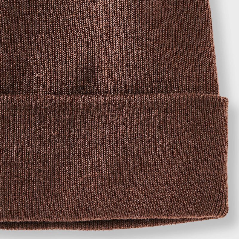 slide 4 of 4, Essential Beanie Hat - Wild Fable™ Brown, 1 ct
