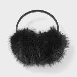 Fuzzy Earmuff - Universal Thread™ Black