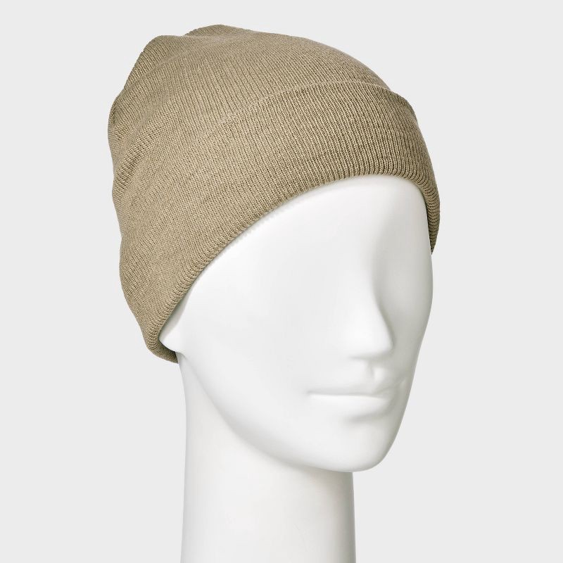 slide 2 of 4, Essential Beanie Hat - Wild Fable™ Oregano Tan, 1 ct