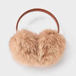 Fuzzy Earmuff - Universal Thread™ Tan
