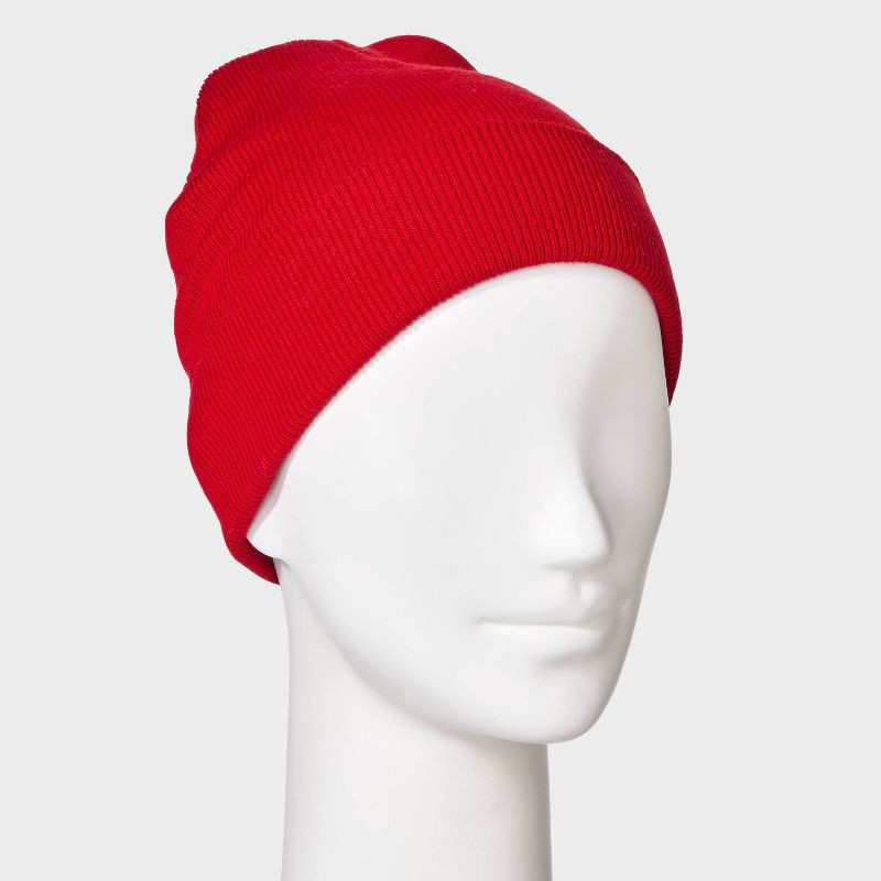slide 2 of 4, Essential Beanie Hat - Wild Fable™ Red, 1 ct