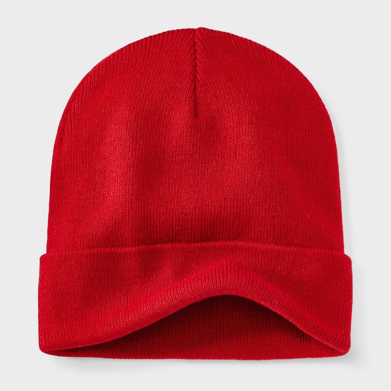 slide 3 of 4, Essential Beanie Hat - Wild Fable™ Red, 1 ct