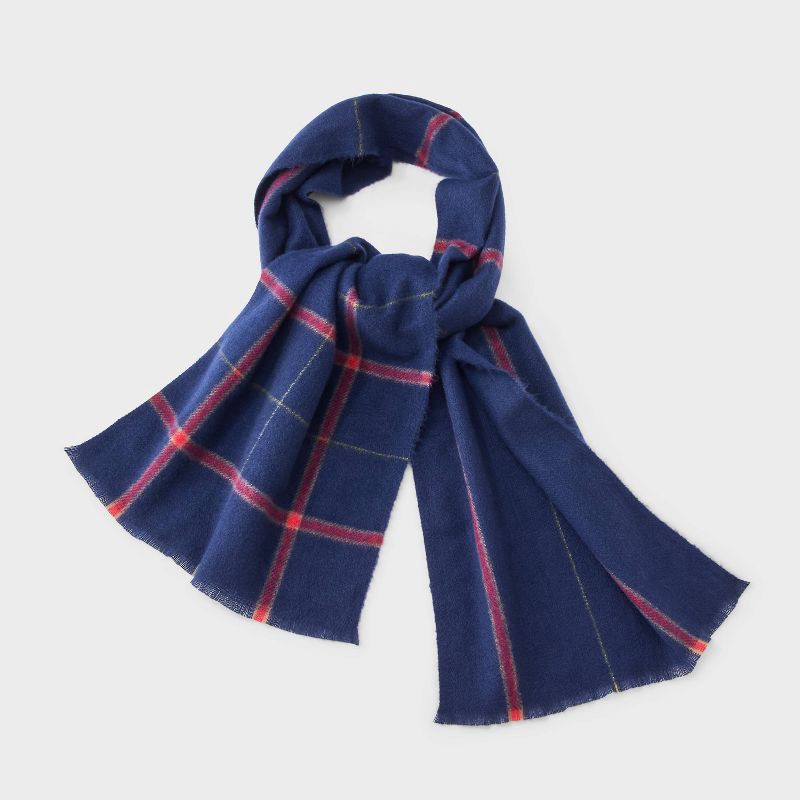 slide 1 of 3, Light Weight Woven Scarf - Universal Thread™ Blue, 1 ct