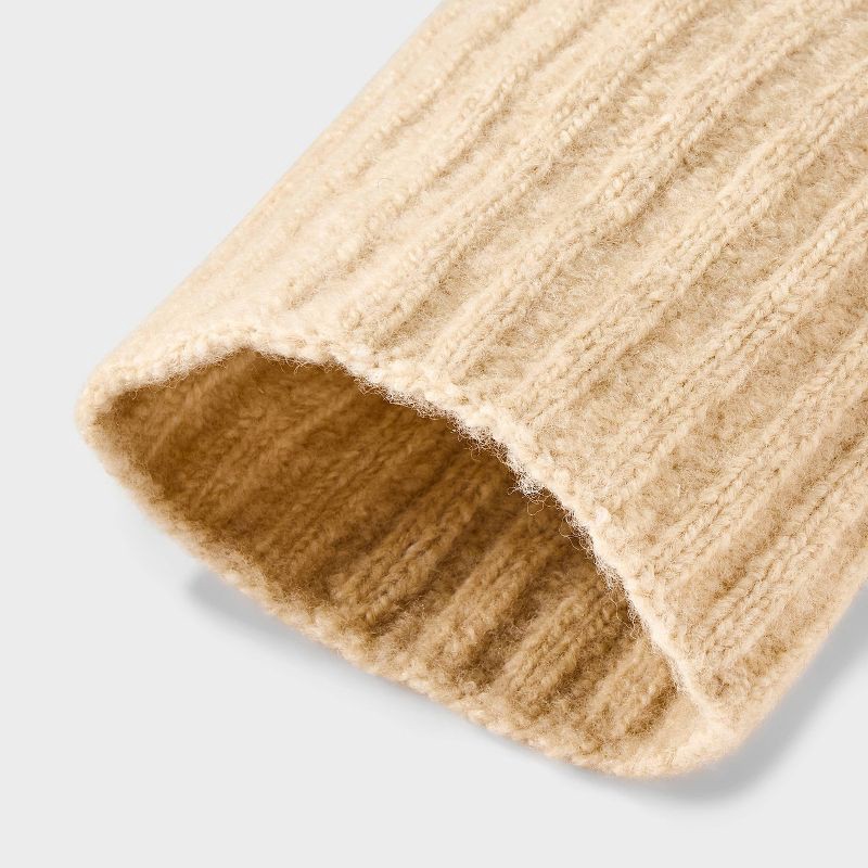 slide 3 of 3, Essential Ribbed Glove - Universal Thread™ Brown, 1 ct