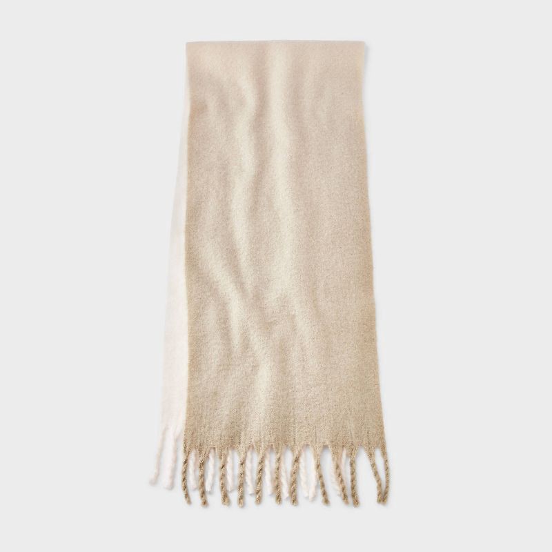 slide 2 of 3, Lofty Woven Scarf - Universal Thread™ Olive Green, 1 ct