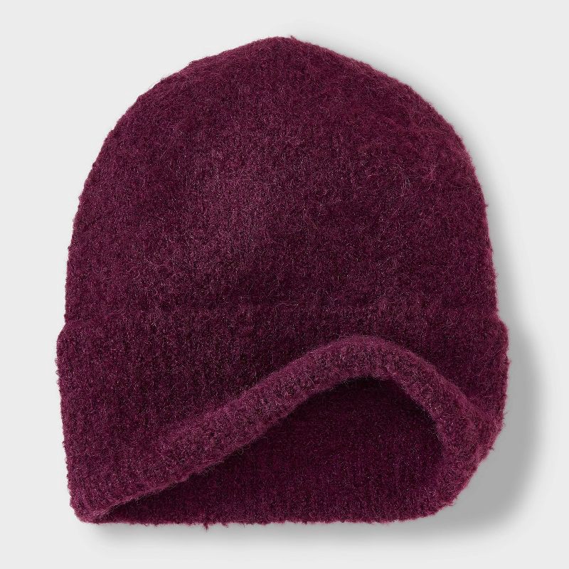 slide 3 of 4, Boucle Beanie - Wild Fable™ Burgundy, 1 ct