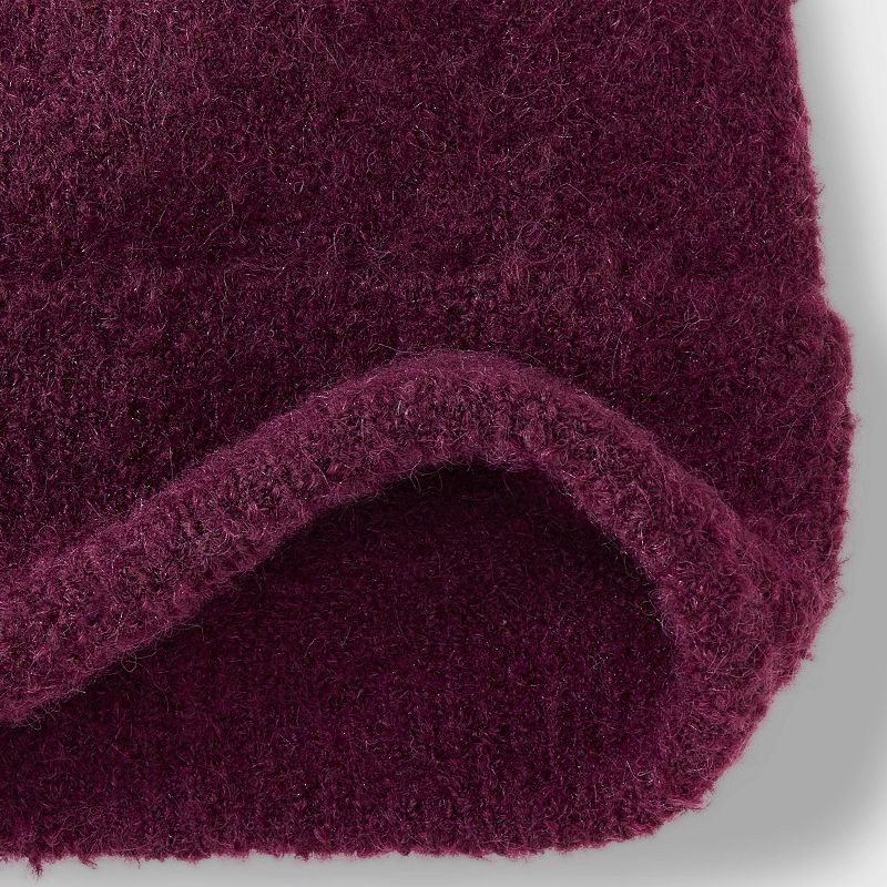 slide 4 of 4, Boucle Beanie - Wild Fable™ Burgundy, 1 ct