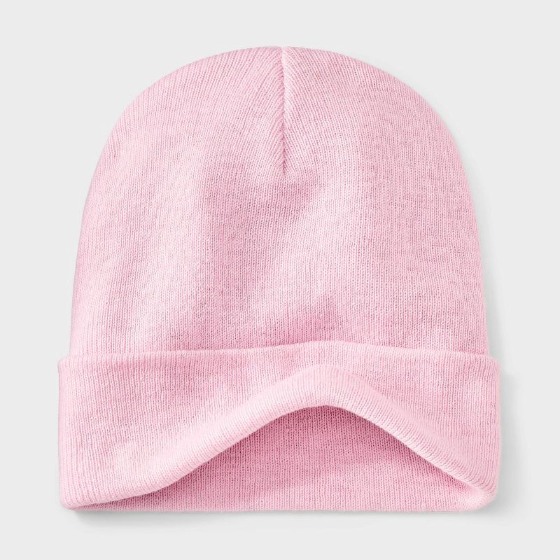 slide 3 of 4, Essential Beanie Hat - Wild Fable™ Pink, 1 ct