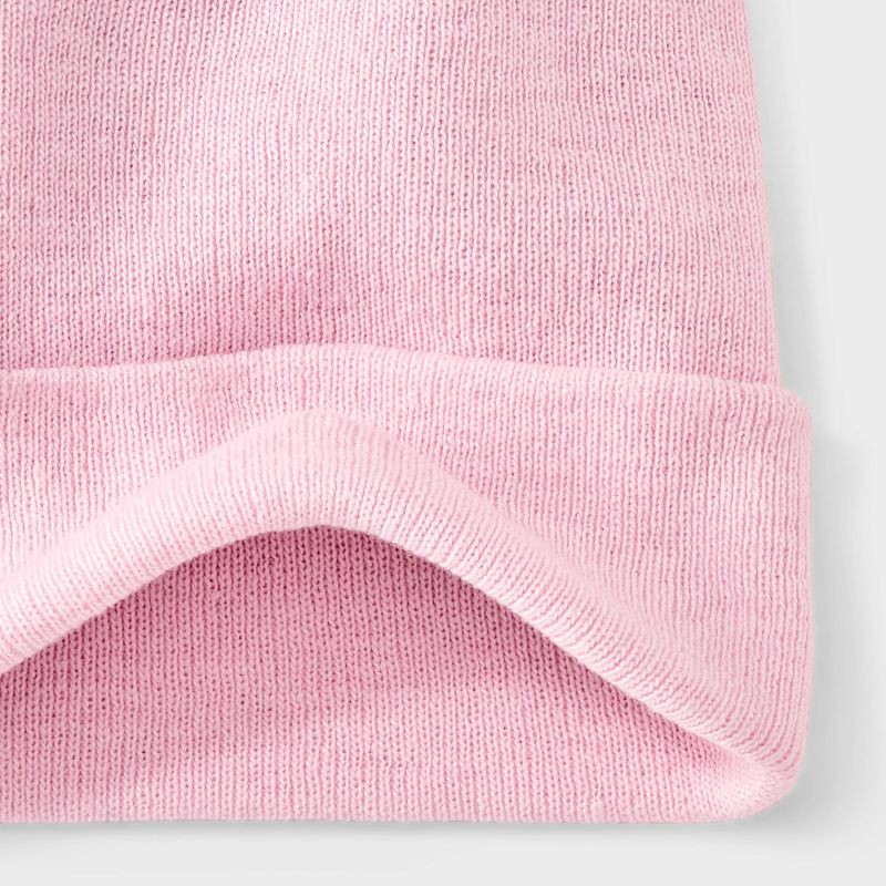 slide 4 of 4, Essential Beanie Hat - Wild Fable™ Pink, 1 ct