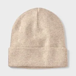 Essential Beanie Hat - Wild Fable™ Light Beige
