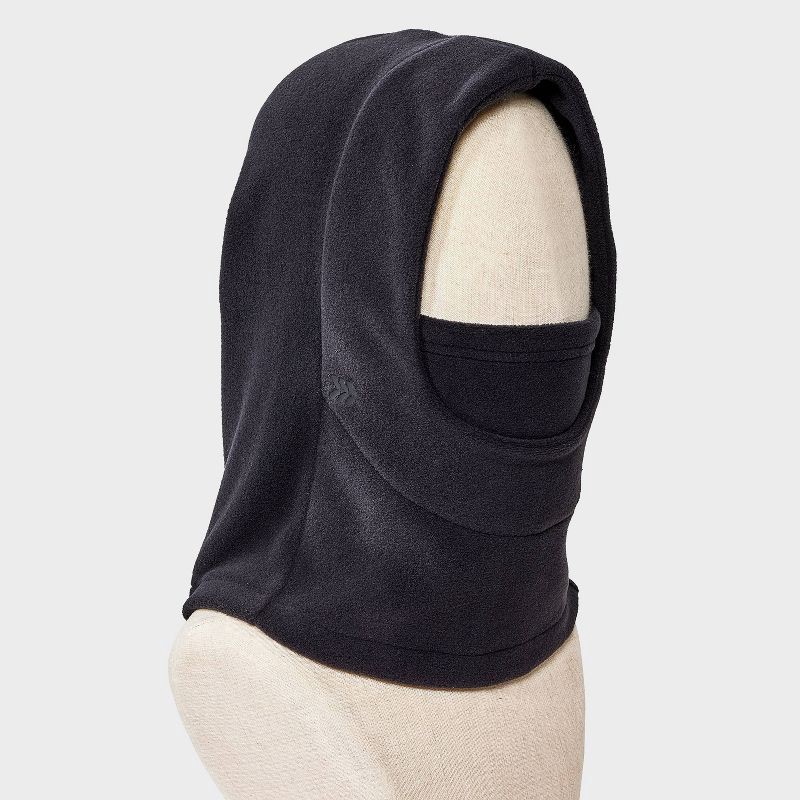 slide 2 of 4, Fleece Balaclava - All In Motion™ Black One Size Fits Most, 1 ct