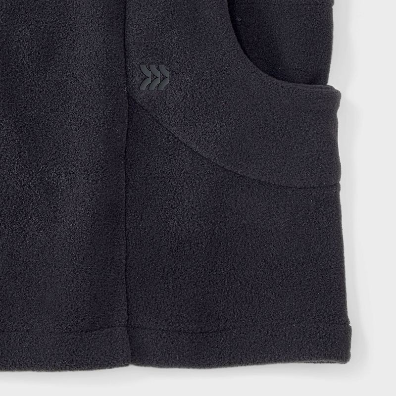 slide 4 of 4, Fleece Balaclava - All In Motion™ Black One Size Fits Most, 1 ct
