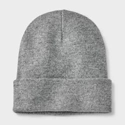 Essential Beanie Hat - Wild Fable™ Heathered Gray