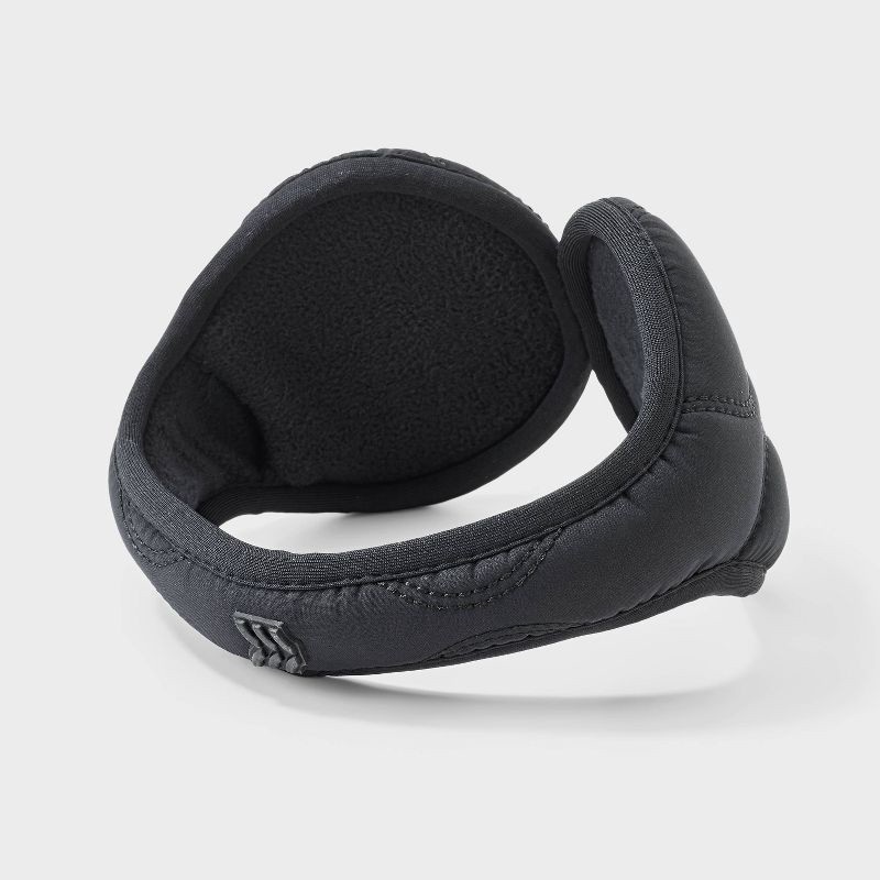 slide 4 of 5, Quilted Behind the Head Earmuff- All In Motion™ Black One Size Fits Most, 1 ct