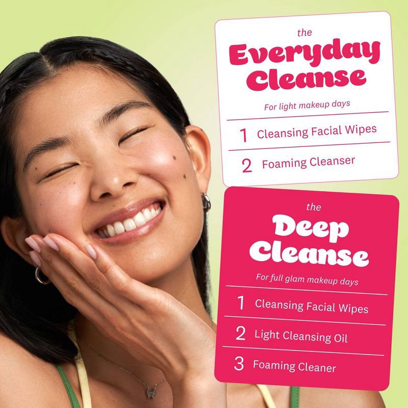 slide 10 of 13, The Face Shop Rice Water Bright Vegan Cleansing Wipes - 50ct, 50 ct