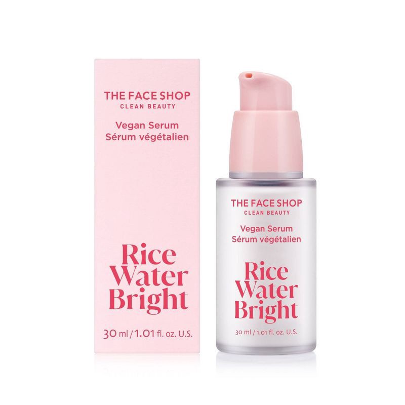 slide 4 of 12, The Face Shop Rice Water Bright Vegan Serum - 1.01 fl oz, 1.01 fl oz