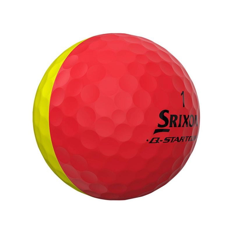 slide 2 of 2, Dunlop Sports Group Q-Star Tour Divide 2 Golf Balls - Red, 1 ct