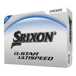 Dunlop Sports Group Q-Star Ultispeed Golf Balls - White