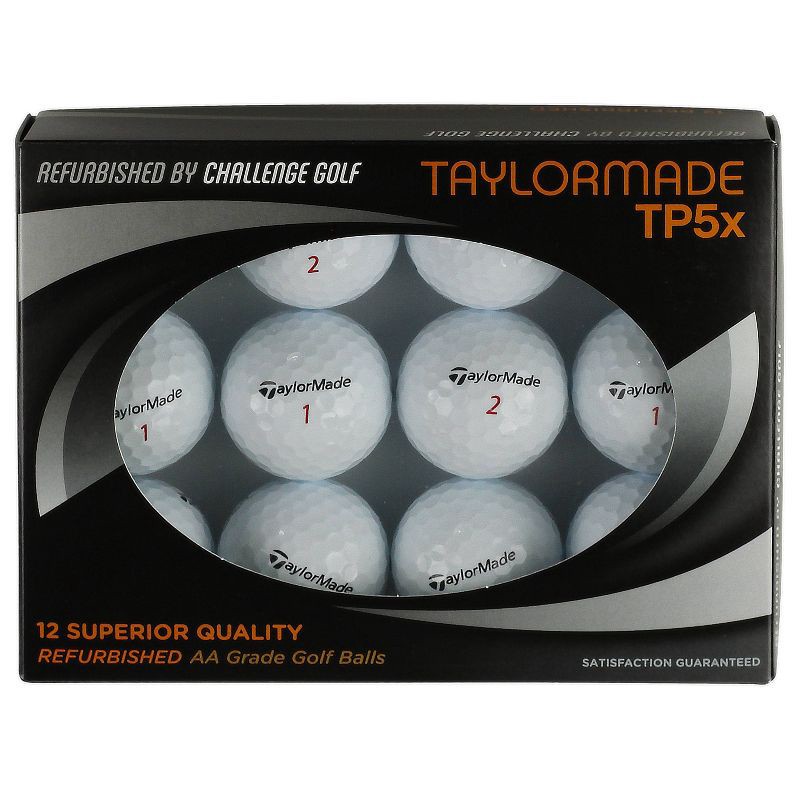 slide 2 of 4, Refurbished Challenge Golf TaylorMade TP5XAA Golf Balls 12pk - Target Certified Refurbished, 12 ct