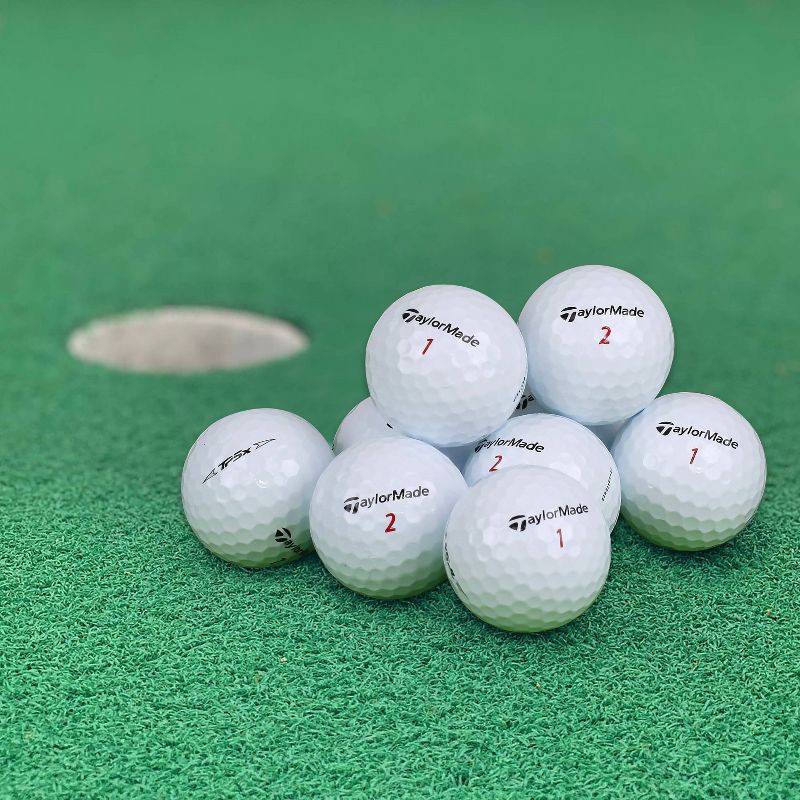 slide 3 of 4, Refurbished Challenge Golf TaylorMade TP5XAA Golf Balls 12pk - Target Certified Refurbished, 12 ct