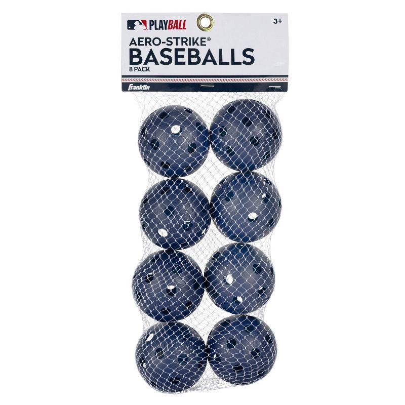 slide 2 of 9, MLB Playball 70MM Baseball Training Ball - Blue, 1 ct