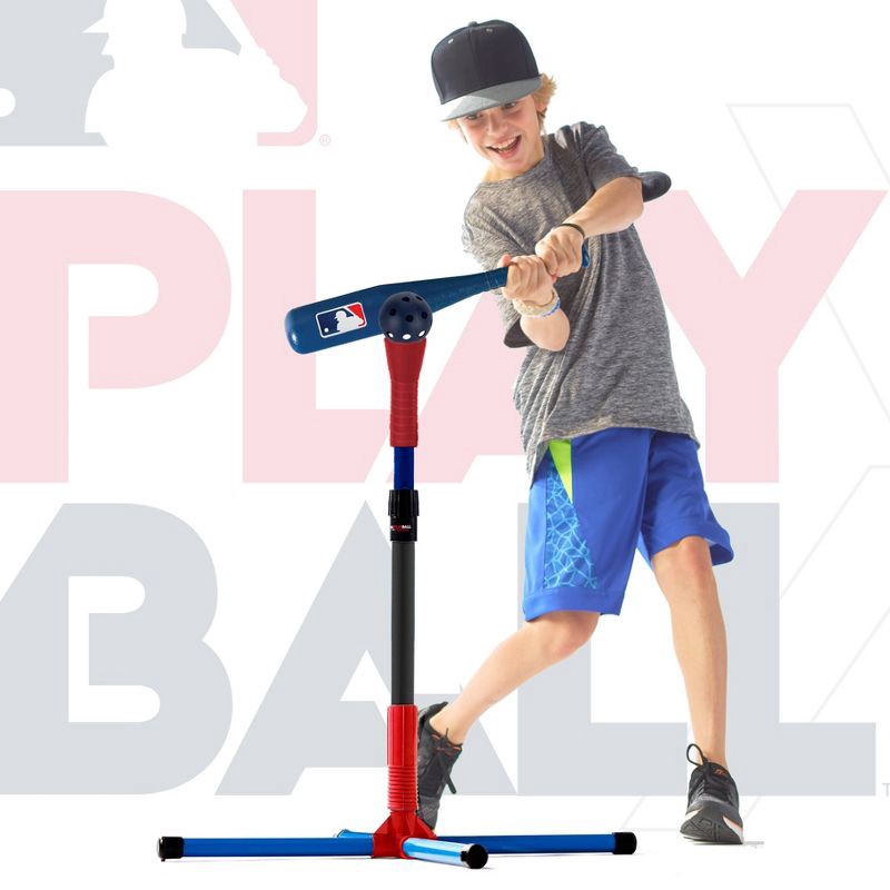 slide 4 of 9, MLB Playball 70MM Baseball Training Ball - Blue, 1 ct