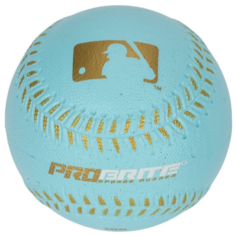slide 2 of 6, MLB Rubber PDQ T Ball - 6pk Neon, 6 ct