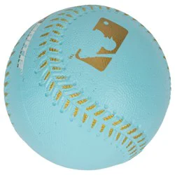 MLB Rubber PDQ T Ball - 6pk Neon