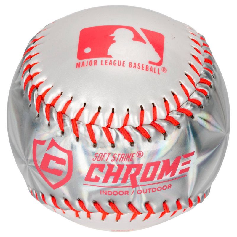 slide 5 of 6, MLB Soft Strike Chrome PDQ Baseballs 6pk, 6 ct