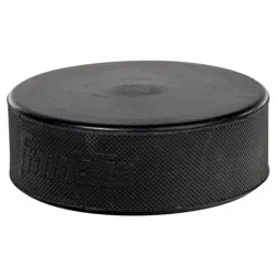 Franklin Sports Ice Hockey Puck - Black