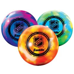 Franklin Sports Extreme Color Hockey Balls - 3pk