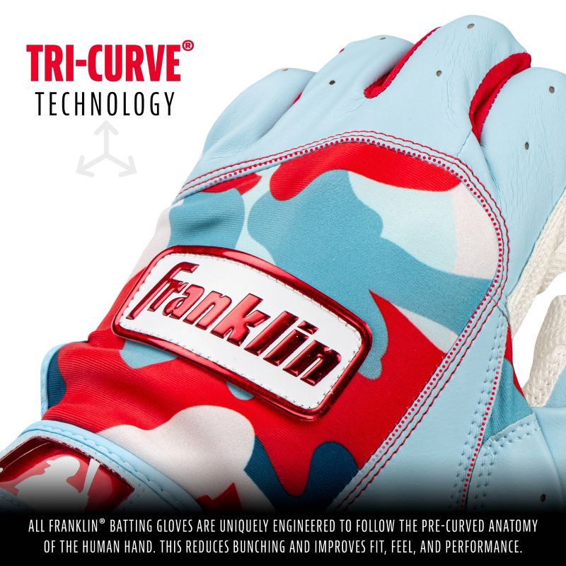 slide 4 of 7, MLB Franklin Sports Digitek Hi-Lite BTG Youth Medium - Blue/White/Red, 1 ct