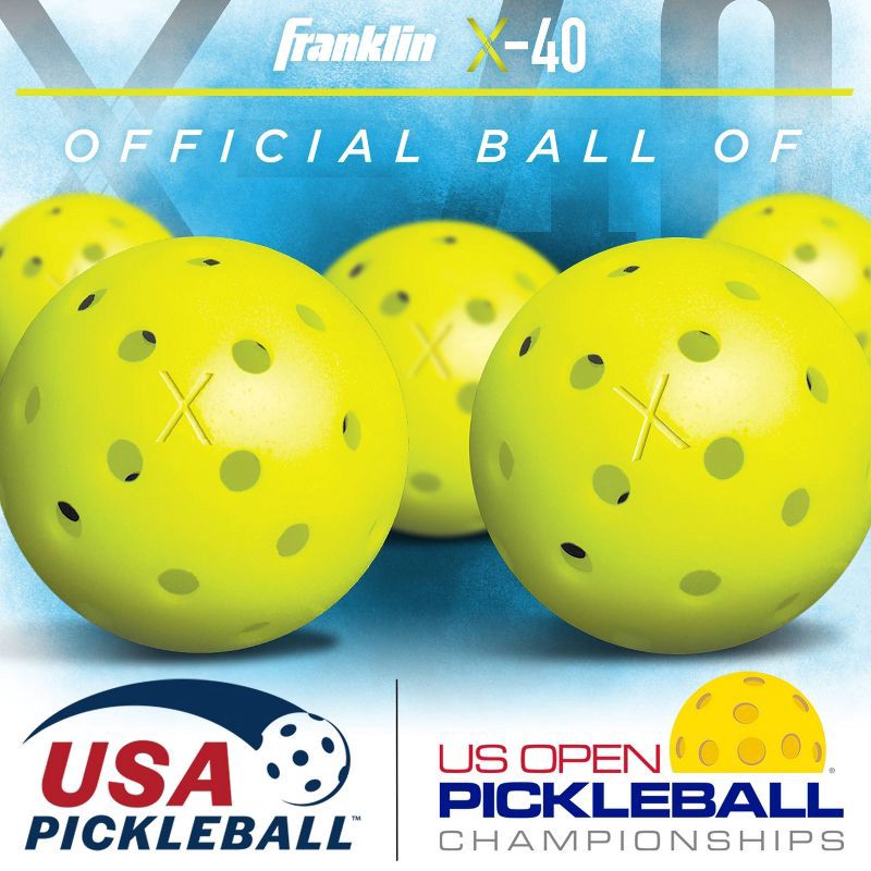 slide 2 of 14, Franklin Sports Bucket X40 Pickleballs - 36pk, 36 ct