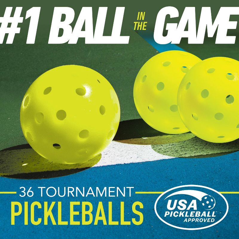 slide 7 of 14, Franklin Sports Bucket X40 Pickleballs - 36pk, 36 ct