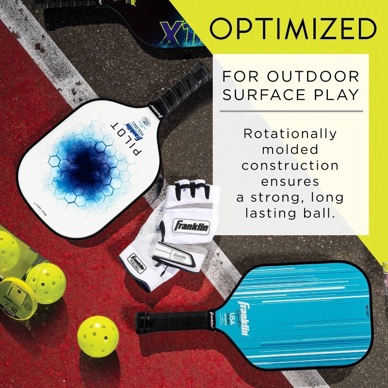 slide 11 of 14, Franklin Sports Bucket X40 Pickleballs - 36pk, 36 ct