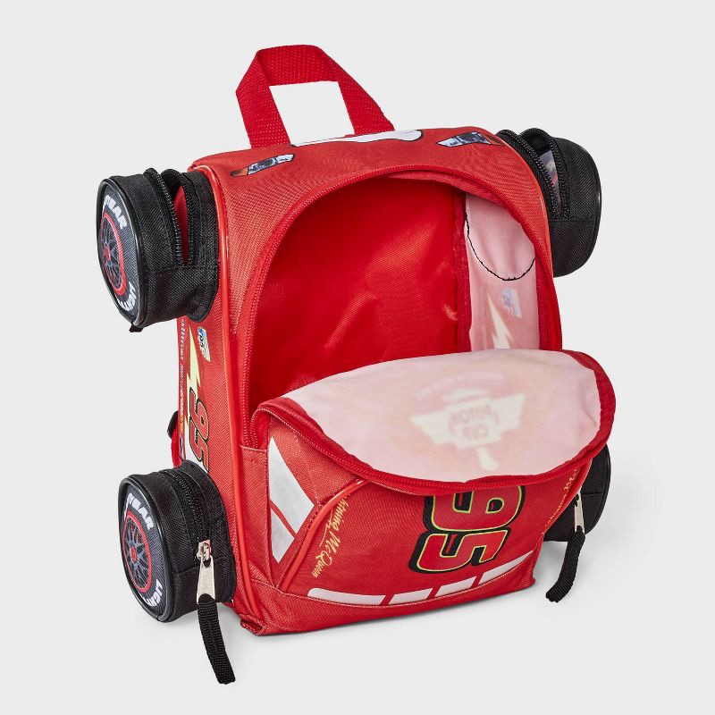 slide 3 of 5, Disney Toddler Boys' Cars Backpack - Red, 1 ct
